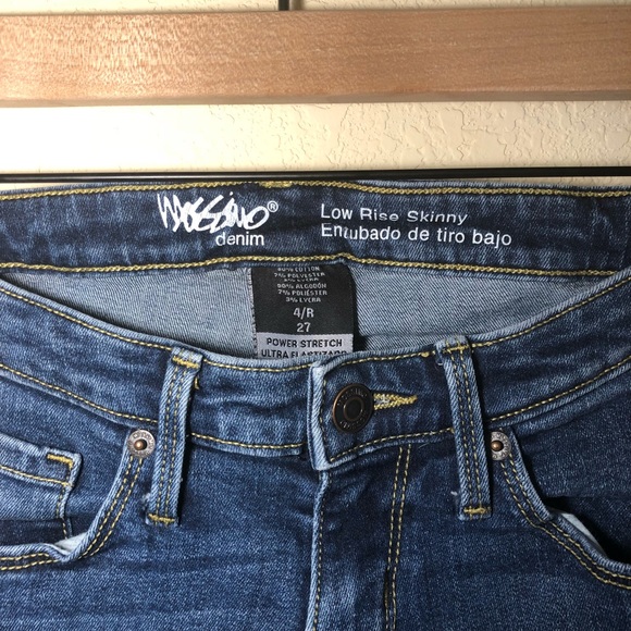 MOSSIMO Dark Denim Skinny Jeans - Picture 5 of 5